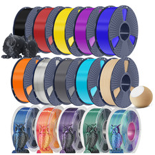(BUY 6 GET 4 FREE,Add 10) SUNLU PETG/PLA/PLA+2.0/ASA/ABS 3D Filament 1KG 1.75mm