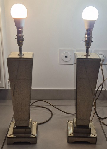Ancienne paire lampe - ancienne,