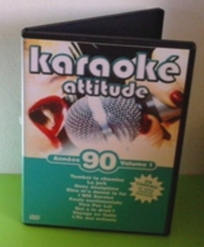 Dvd karaoke attitude années - dvd,