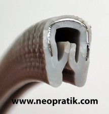 Protection PVC GRISE bord de