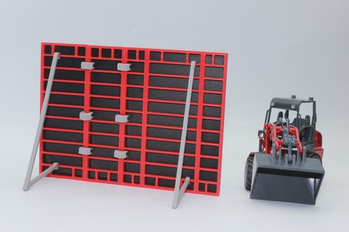 Schalung rot noir - noir, 1:32
