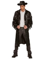 Manteau western noir - Manteau