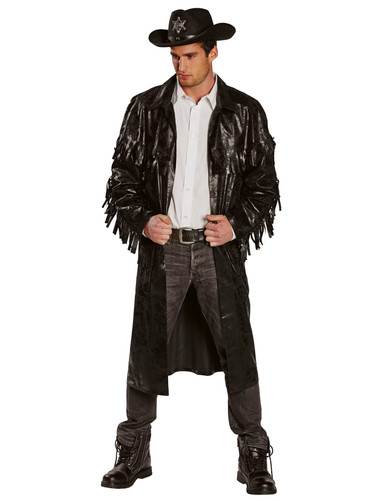 Manteau western noir - noir,