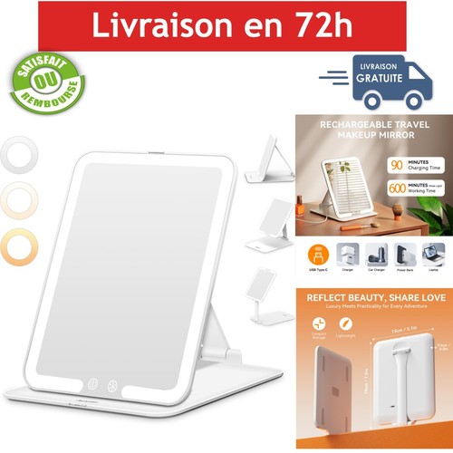Miroir maquillage led - maquillage,