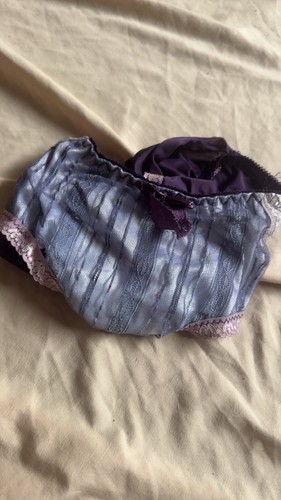 Culotte femme violet/bleu