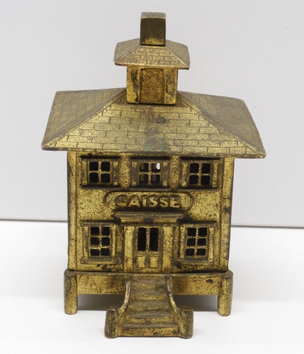 Tirelire ancienne caisse - *tirelire,