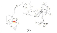 Genuine Mercedes-Benz A0005062864 Coolant Control Valve V176-177 W246 W247 W205