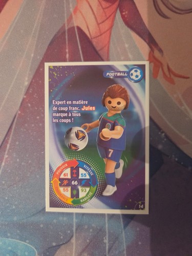 Playmobil carte football - carte,