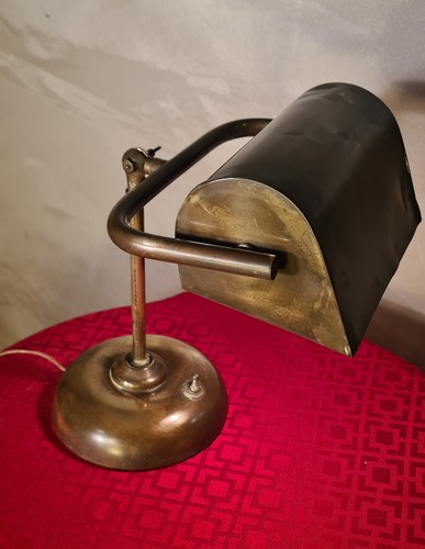 Lampe bureau laiton - lampe,