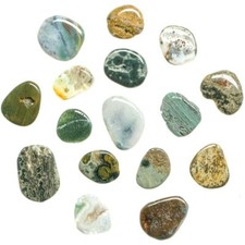 Petits galets plats jaspe