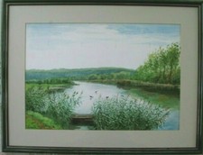 Grande Aquarelle vers 1970