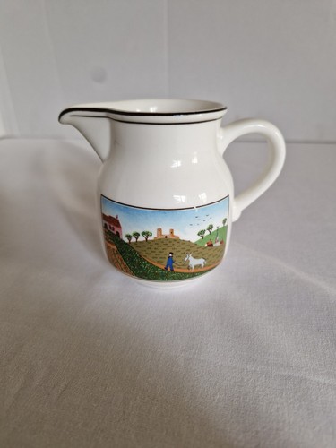 Pot lait cremier signé - lait,