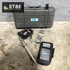 Metrix Vibration Vibra-Check VM3800 Potable Vibration Meter W/Case & Accessories