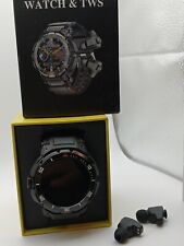 Smart Watch with Earbuds Smartwatch 2 In 1 Bluetooth Headset For Android iOS