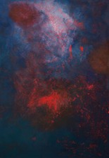 "Lave dans l'eau", art contemporain, peinture abstraite