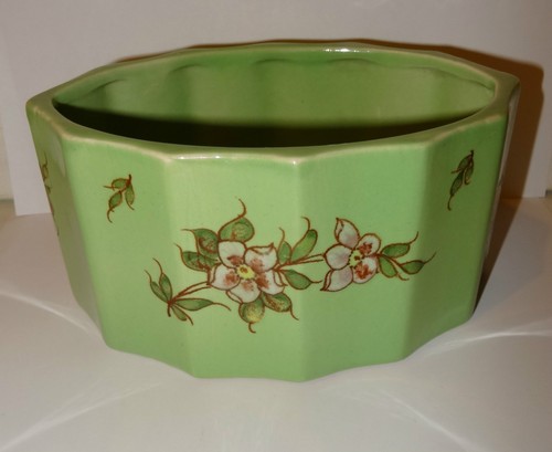 Jardiniere faience signee - jardiniere,
