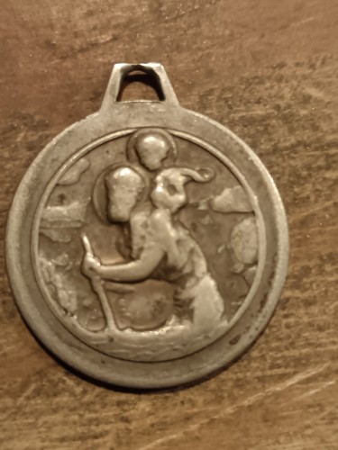 Médaille plaque religieuse - plaque,