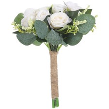  Bouquet+de+mariée Fleur Artificielle Mariage Faux Tenant Des Fleurs