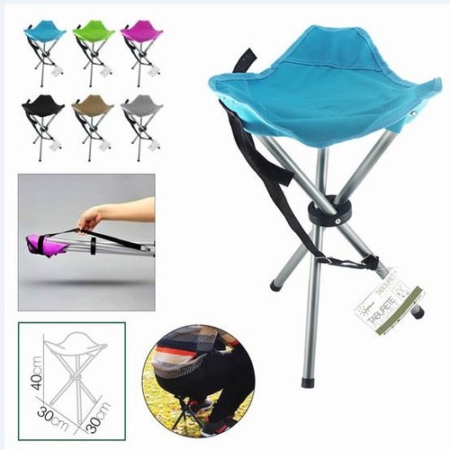 Tabouret camping pliable - de, et