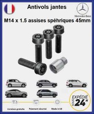 Ecrous antivol de roues noir