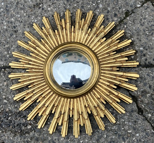 Miroir soleil résine - miroir,