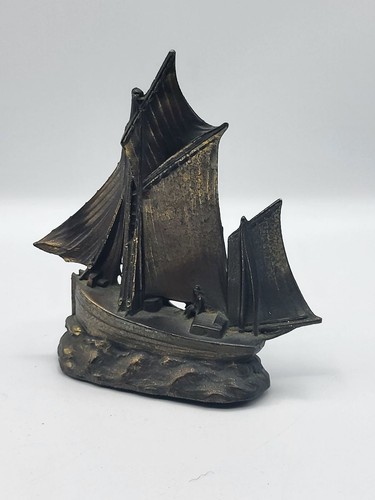 Sculpture voilier ancien - zp,