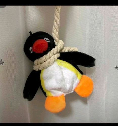 Porte clés peluche - peluche, pingu