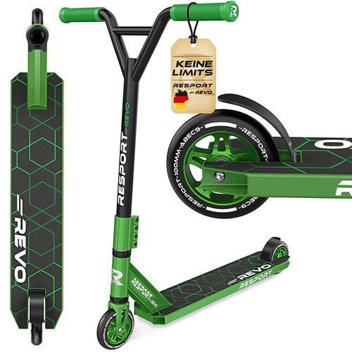 Trottinette freestyle avec - trottinette, freestyle,