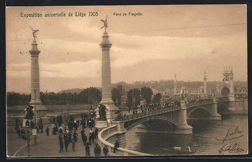 Carte postale liège - carte,