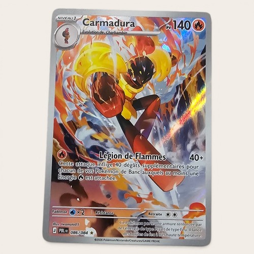 Carte pokemon carmadura - carte,