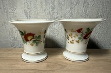 Vases Cornet En Porcelaine De