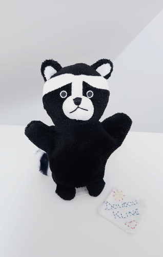 Doudou plat marionnette raton - plat/marionnette,