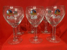  6 VERRES A bIERE LEFFE 33 CL