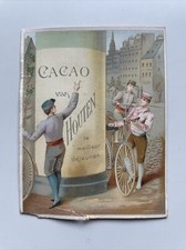 CHROMO cocoa VAN HOUTEN - 19th century - bicycle - cycling