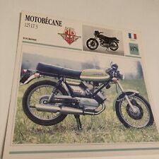 Motobécane 125 LT3 1976 carte