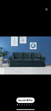 Ikea Ektorp Green velvet Slipcover