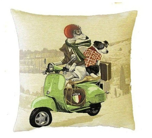 Housse coussin tapisserie - housse,