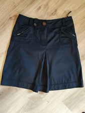 Jupe noire en coton Pablo
