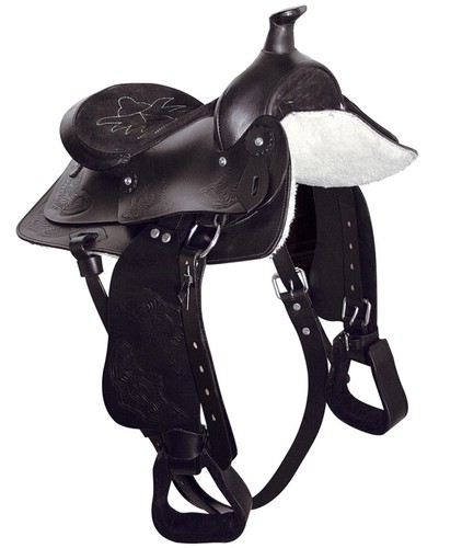 Selle western junior cuir - junior,