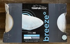 Tempur-Pedic Breeze ProHi Queen Pillow Advanced Cooling