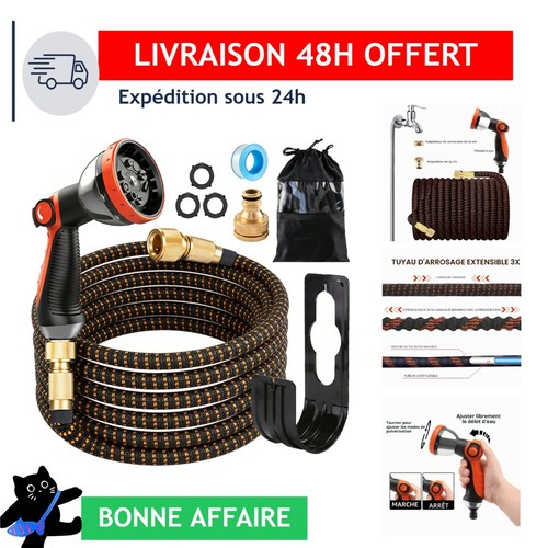 Tuyau arrosage extensible - tuyau, d'arrosage