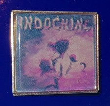NON PIN'S PIN BADGE PIN INDOCHINA BAND 1985 CONCERT 3RD GENDER MUSIC RARE