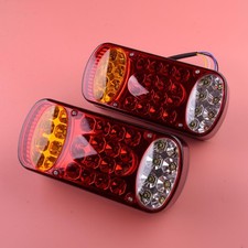 2Pc 12V LED Rear Tail Light