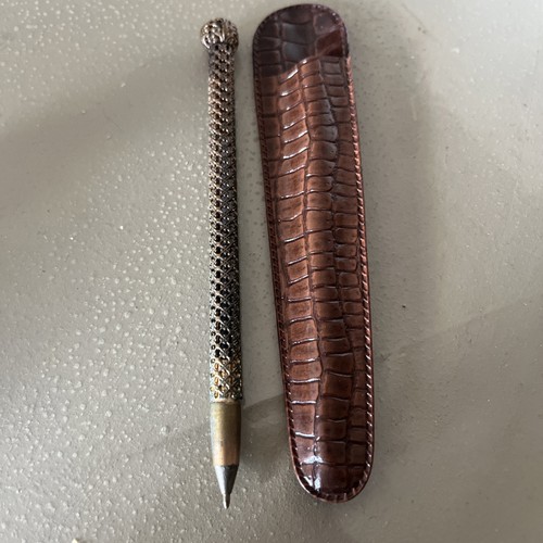 Ancien etui porte stylo - porte,