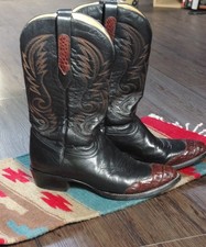 bottes western homme coral