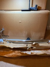 Suzuki GT185 Muffler, Left, NOS - Beautiful!
