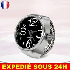 ✅ Bague Montre Quartz Cadran