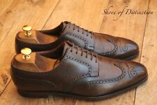 Crockett & Jones Handgrade Leather Derby Brogue Shoes UK 8 E US 9 £750