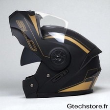 Casque de moto modulable