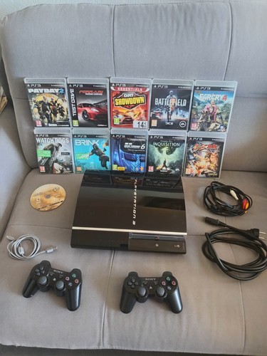 Console ps3 fat 160 - fat, go